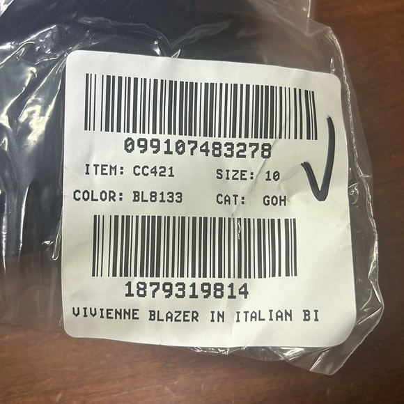 J Crew Vivienne blazer in Italian bi-stretch wool blend CC421 - Picture 5 of 5